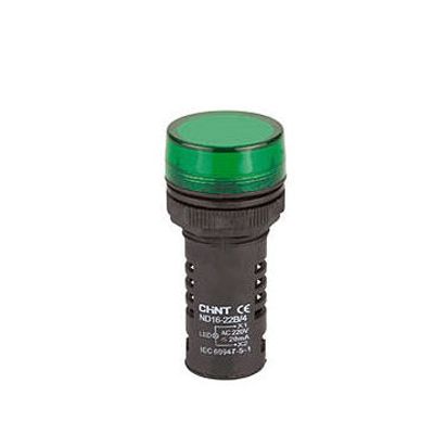 ND16-22B/2 G CHINT lampka LED zielona