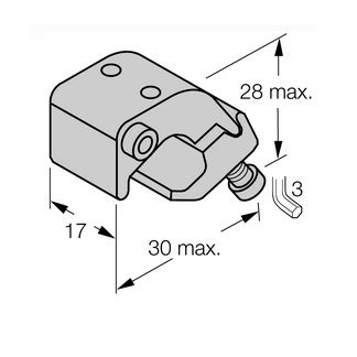 KLQ 1-Z zacisk montaż.śred.32..63 mm